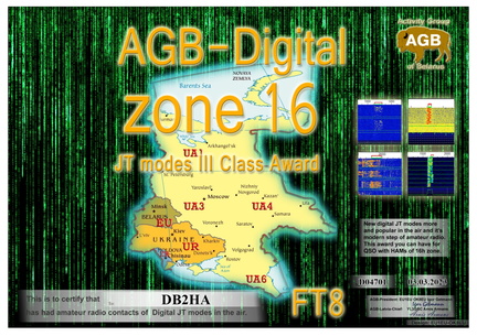 DB2HA-Zone16 FT8-III AGB