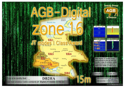 DB2HA-Zone16 15M-I AGB