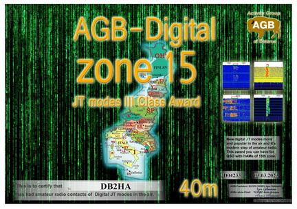 DB2HA-Zone15 40M-III AGB