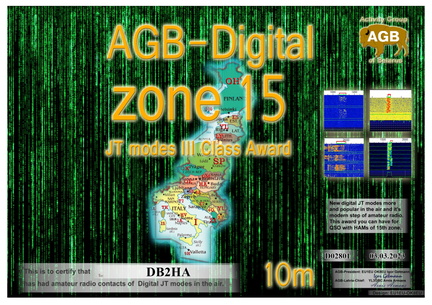 DB2HA-Zone15 10M-III AGB