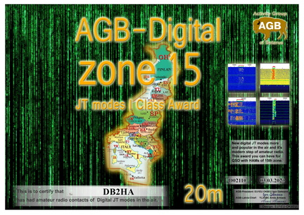 DB2HA-Zone15 20M-I AGB