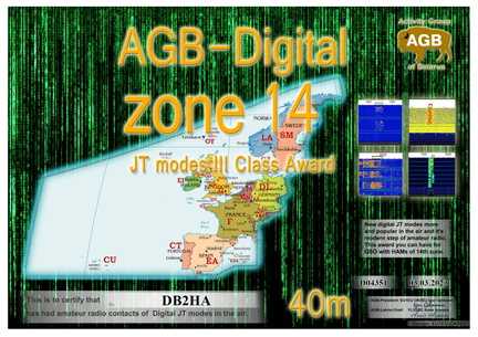 DB2HA-Zone14 40M-III AGB