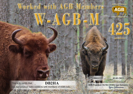 DB2HA-WAGBM-425 AGB
