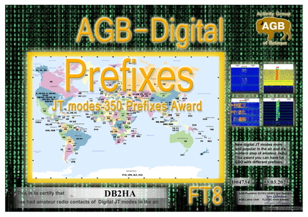 DB2HA-Prefixes FT8-350 AGB