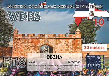 DB2HA-WDRS20-10 FT8DMC