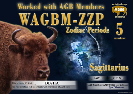 DB2HA-ZZP Sagittarius-5 AGB
