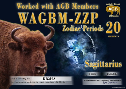 DB2HA-ZZP Sagittarius-20 AGB