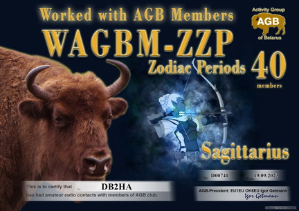 DB2HA-ZZP Sagittarius-40 AGB