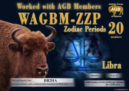 DB2HA-ZZP Libra-20 AGB