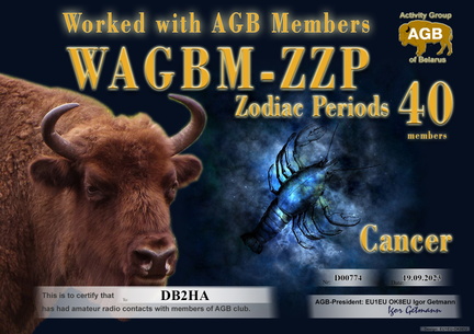DB2HA-ZZP Cancer-40 AGB