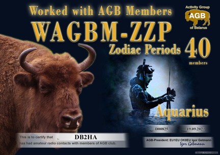 DB2HA-ZZP Aquarius-40 AGB
