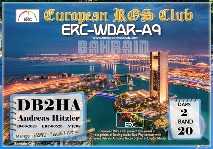DB2HA-WDA920-2 ERC