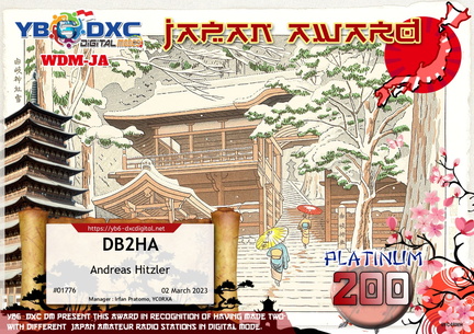 DB2HA-WDMJA-PLATINUM200 YB6DXC