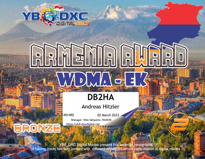DB2HA-WDMEK-BRONZE YB6DXC