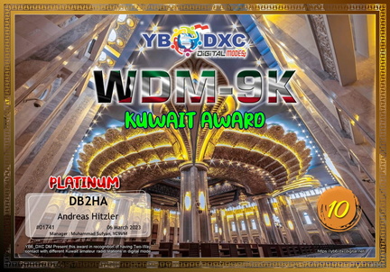 DB2HA-WDM9K-PLATINUM YB6DXC