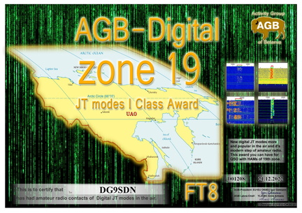 DG9SDN-Zone19 FT8-I AGB
