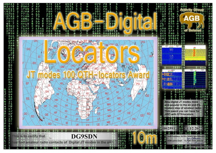 DG9SDN-Locators 10M-100 AGB