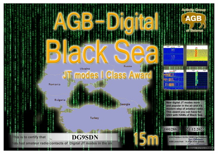 DG9SDN-BlackSea 15M-I AGB