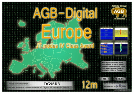 DG9SDN-Europe 12M-IV AGB