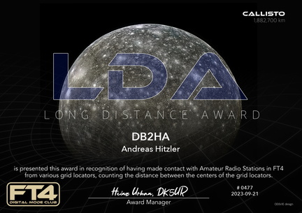 DB2HA-LDA-CALLISTO FT4DMC